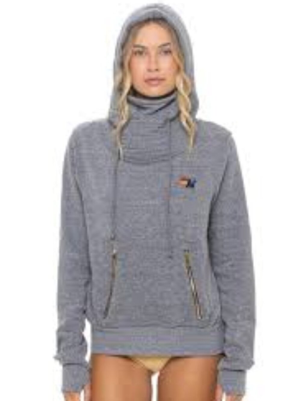 Aviator Nation Ninja Pullover Hoodie Size M Unisex